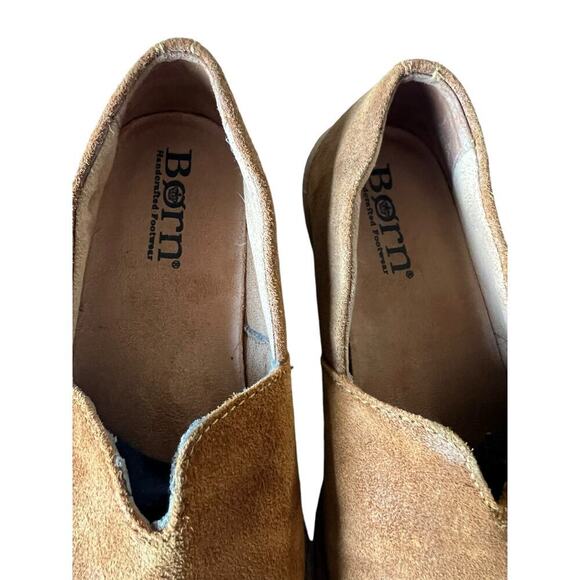 Born Teresa Rust Distressed Leather Slip On Comfort Loafer Shoes - size 9 - Picture 4 of 9